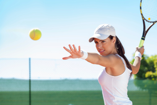 tennis provides a great workout